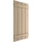 Ekena Millwork Rustic Four Board Spaced Board-n-Batten Knotty Pine Faux Wood Shutters, 23 1/2W x 32H, PR SHUBSS23X32KPPR - alternate 13